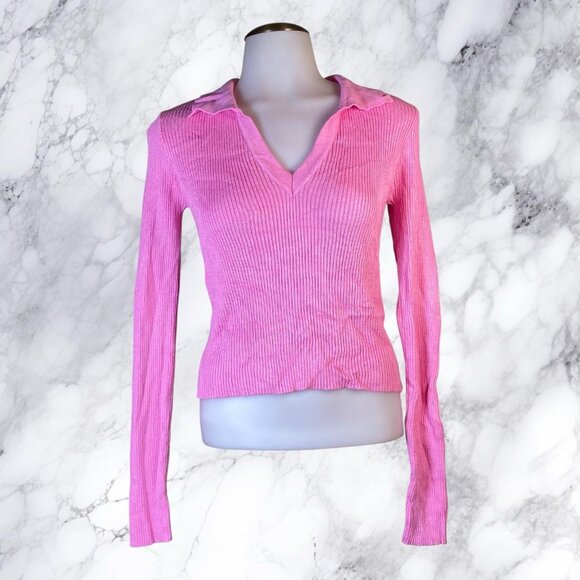 Lovers and Friends Natalia Knit Top Pink - Picture 11 of 12